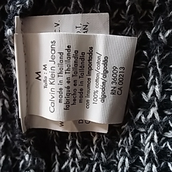 Calvin klein jeans chunky open cardigan - Picture 5 of 5